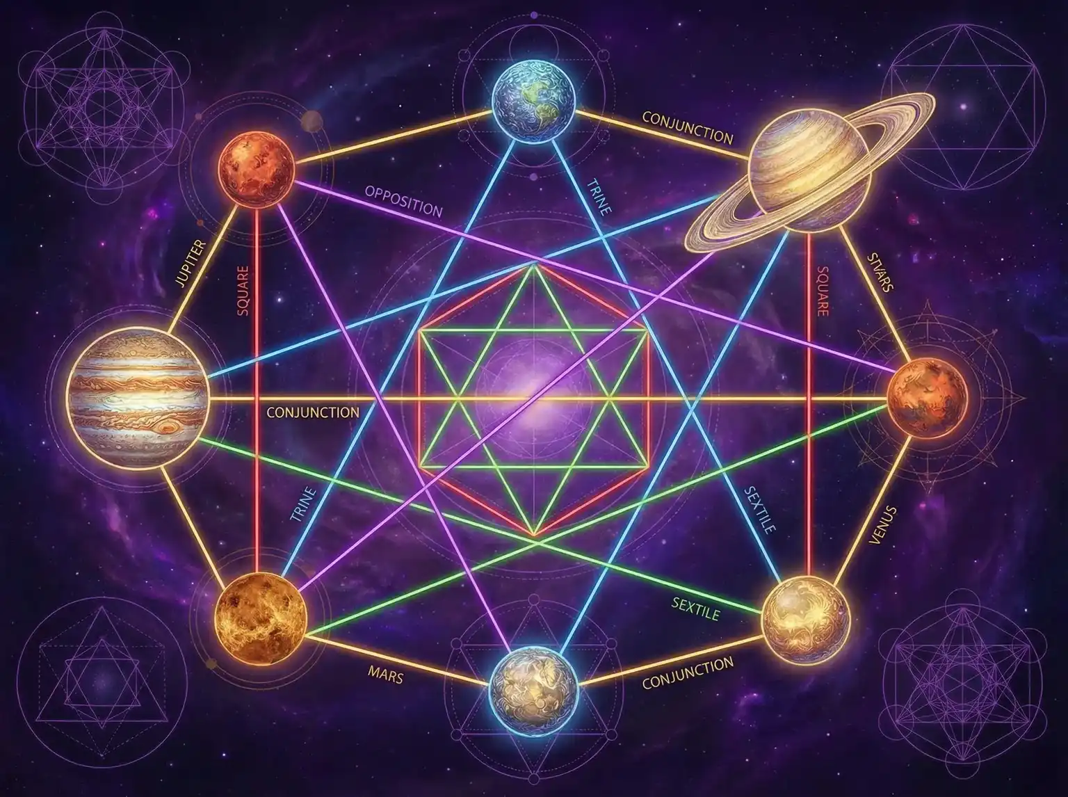 行星相位解读 - 黑豹主唱张淇 | 占星学进阶